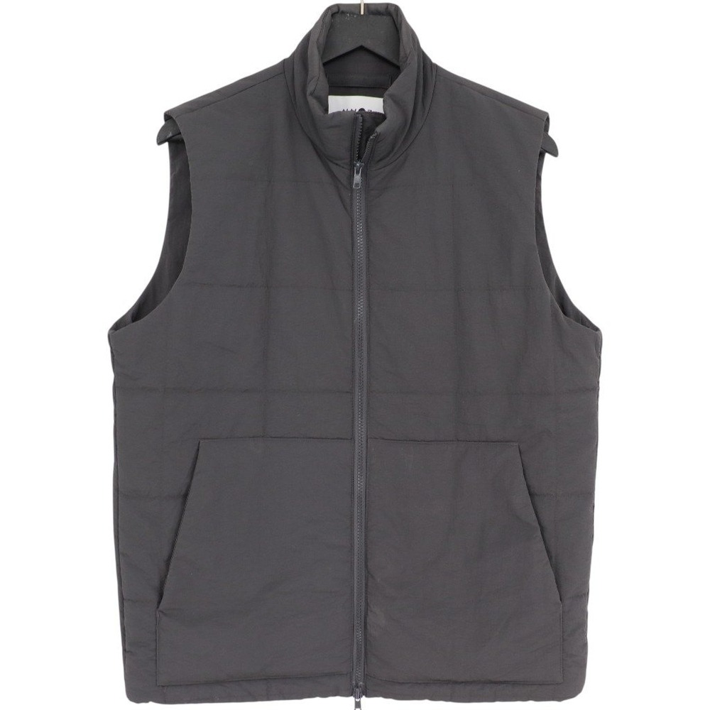 NN07 No Nationality Verve Vest 8277 Mens Size M Grey Primaloft Quilted Technical